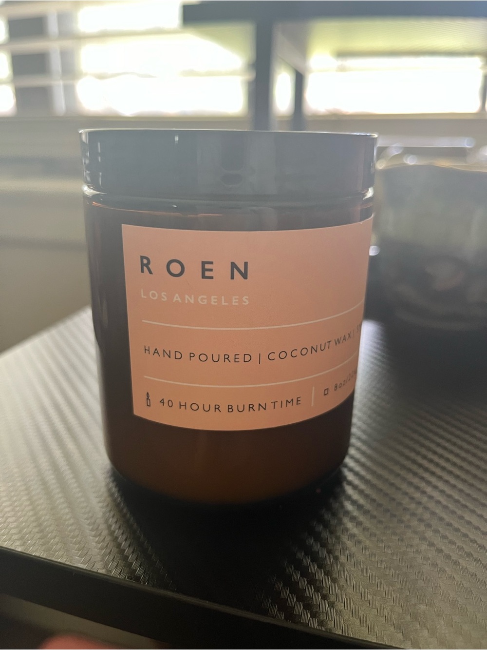 Roen Los Angeles Pink Label Coconut Wax Candle - 40 Hour Burn
